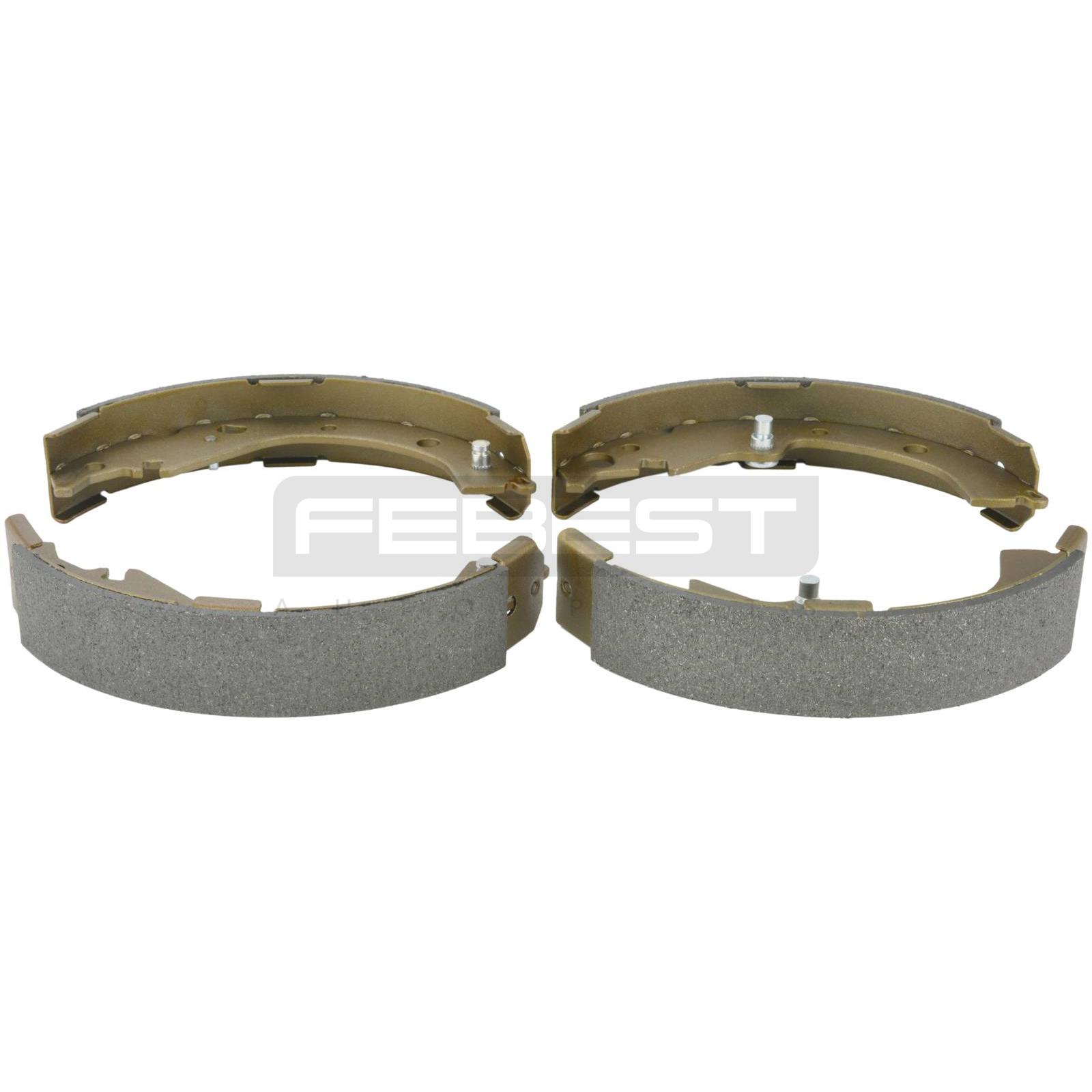 Shoe kit, rear brake