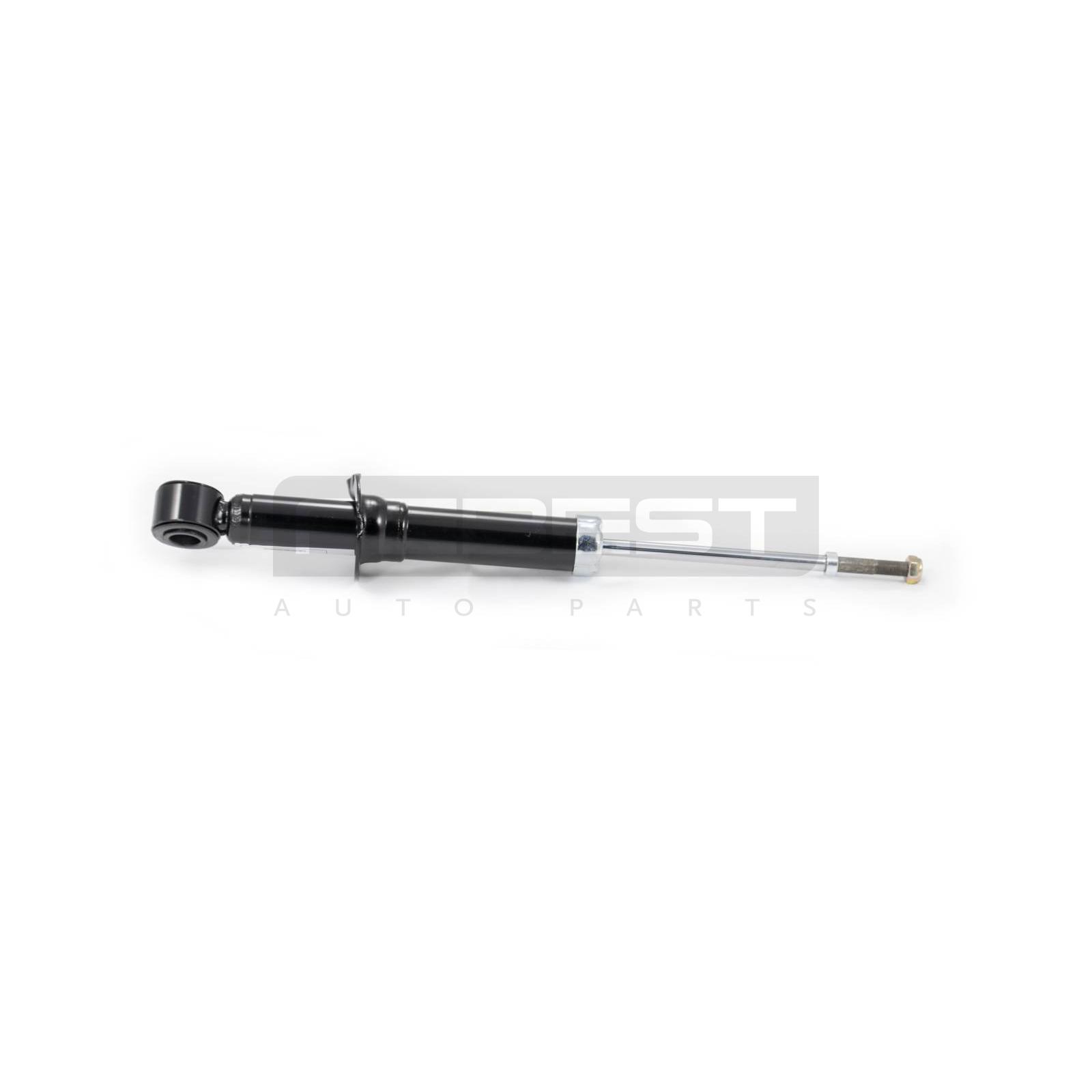 Rear shock absorber, gas pressure