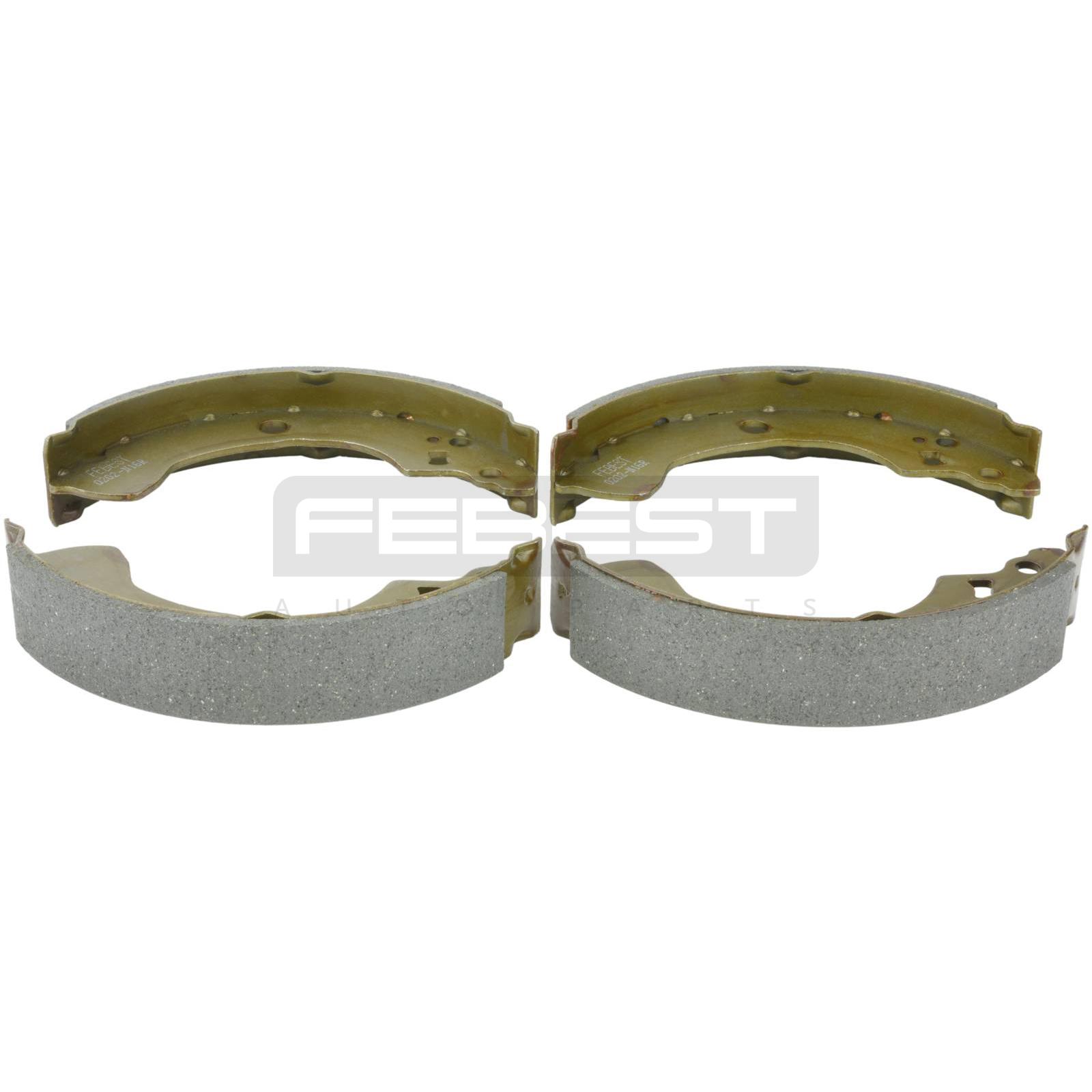 Shoe kit, rear brake