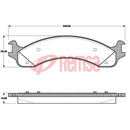 Premium Front Brake Pad Set Premium Front Brake Pad Set