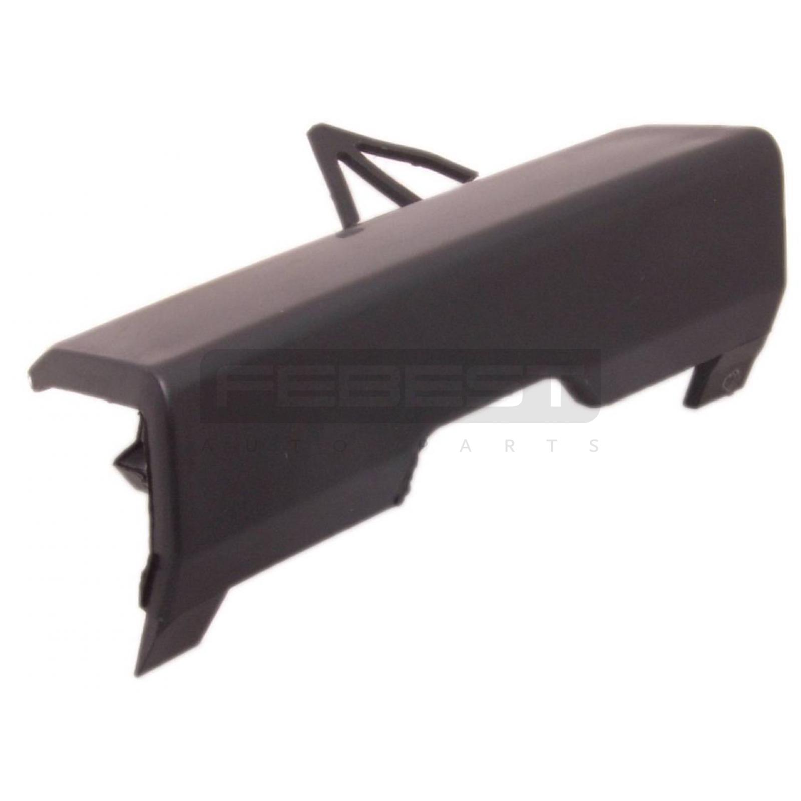 Tow hook flap, front bumper